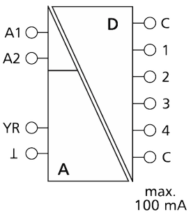 Ledningsdiagram for ADU-C12