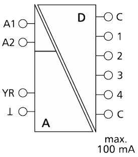 Ledningsdiagram for ADU-C12 Ledningsdiagram for ADU-C12