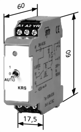 Dimensioner for KRS-E06