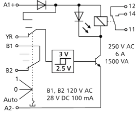 Ledningsdiagram for KRS-E08 HR