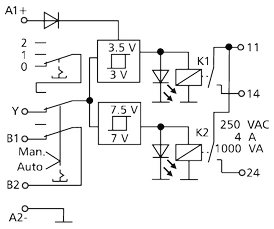 Ledningsdiagram for KRS1-E08 HR3