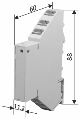 Dimensioner for KRA-F8/21