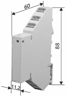 Dimensioner for KRA-F10/21-21