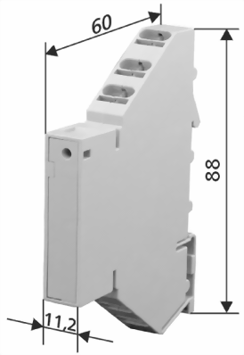 Dimensioner for KRA-S-F10/21-21