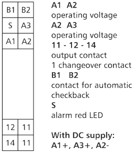 Tilslutningsdiagram for KRA-SRA-F10/21