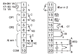 Tilslutningsdiagram