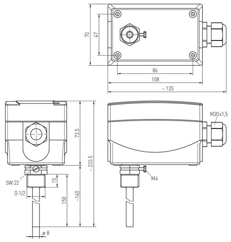 Dimensioner for ETR TW Dimensioner for ETR TW