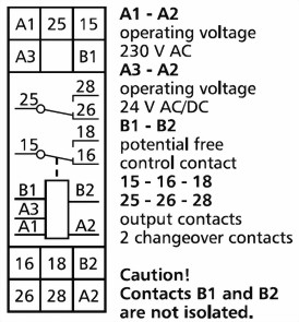 Ledningsdiagram for MFRk E012