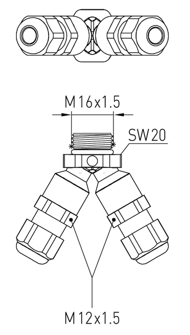 Modbus Y-Adapter