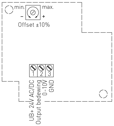 Kredsløbsdiagram for dugpunktsvagt TW-U