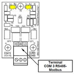 Billede af Modbus RTU kommunikationsmodul passende til gascentral CE424p