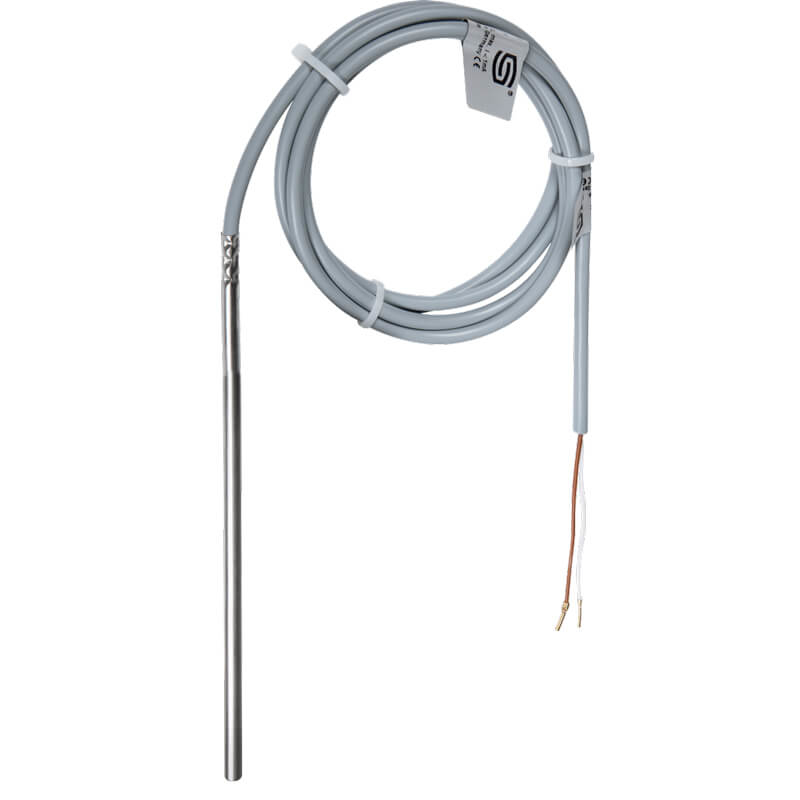 PT100 Kabelføler ø6x200mm -35...+105 °C | 1,5m kabel. ELSAG.DK