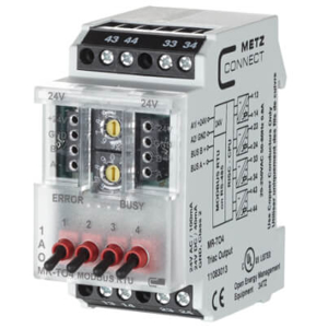 Billede af Modbus 4 triac udgange manuel overstyring, MR-TO4