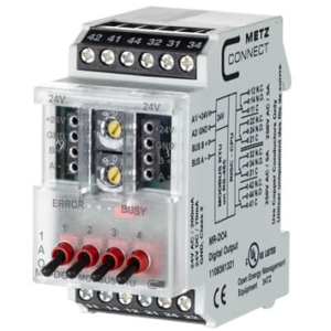 Billede af Modbus 4 relæ udgange manuel overstyring, MR-DO4