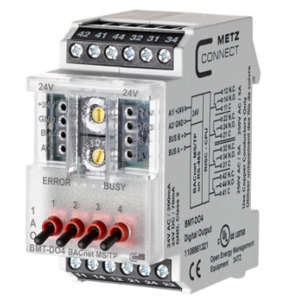 Billede af BACnet io modul 4 relæ udgange, BMT-DO4