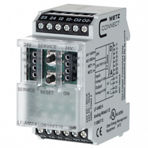 Billede af LON i/o modul 2 analoge indgange 0-10V, 2 analoge udgange 0-10V, 2 digitale udgange, LF-AM2/4