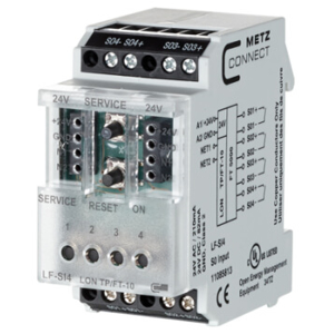 Billede af LON i/o modul 4 S0 tælle indgange, LF-SI4