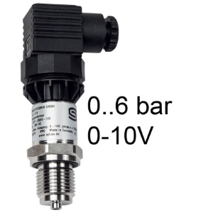 Billede af Tryktransmitter | 0-6 bar | 0-10V | Stål målecelle