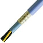 Billede af YSLYCY-JZ 3 x 1,5 mm2 styrekabel skærmet, pris pr. meter, afskåret længde