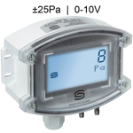 Billede af Differenstryktransmitter til renrum | 0-10V | ±25 Pa | Display