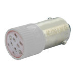 Billede af Hvid BA9s LED 12V AC/DC