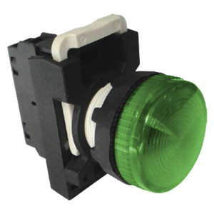 Billede af Grøn signallampe 230V AC/DC