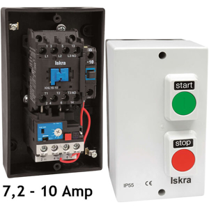Billede af Motorværn magnetbetjent | 7,2-10Amp | Spolespænding 230V