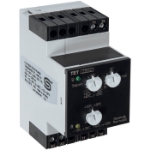 Billede af Elektronisk termostat til DIN skinne. Styrespænding 230V/AC, brugs spor derfor ekstra nedsat.