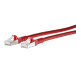 Billede af Internet kabel Cat 6a - rød , Båndbredde 500 MHz
