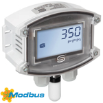 Billede af Modbus CO2 | fugt | temp -føler | display | IP65