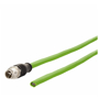 Billede af M12 ethernet kabel 8 polet -> fri ende | 1m