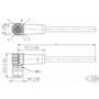 Billede af Vinklet M12 position of coding 315° ethernet kabel 8 polet -> fri ende | 5m