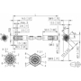 Billede af M12 han -> hun ethernet kabel 8 polet | torsion bestandig | 2m