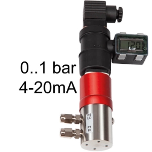 Billede af Differenstryktransmitter | 0-1 bar | 4-20mA | Display