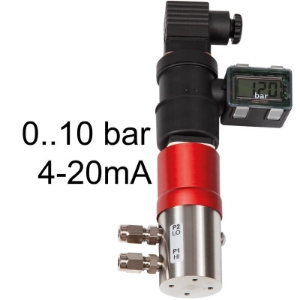 Billede af Differenstryktransmitter | 0-10 bar | 4-20mA | Display