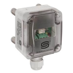 Billede af Lækage sensor med relæ udgang, stående på gulv.