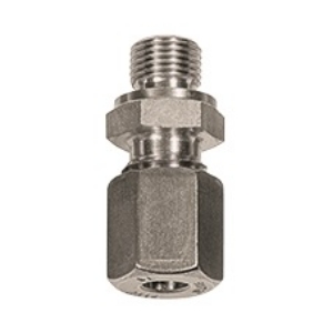 Billede af Forskruning | Kompressionsfitting, rustfri med G ⅛" til 6mm kobberrør