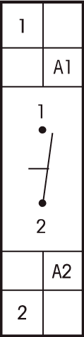 Tilslutningsdiagram Eltako kiprelæ S12-100