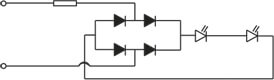 Tilslutningsdiagram BA9-BA9s