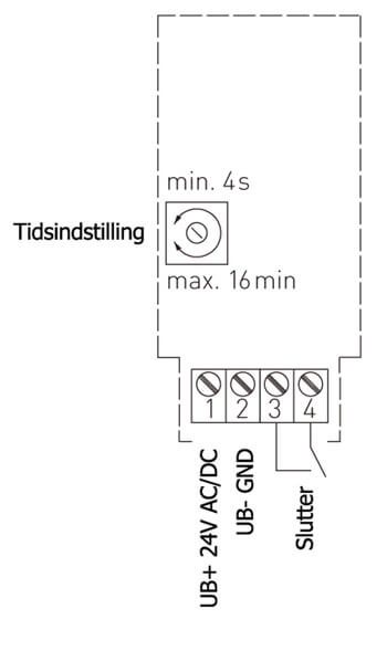 DBWF-C tilslutningsdiagram