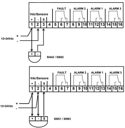 Tilslutningsdiagrammer for ID250