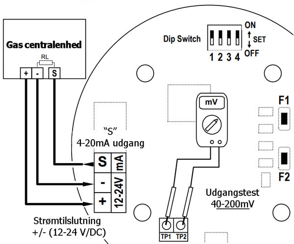 TS293 ledningsdiagram